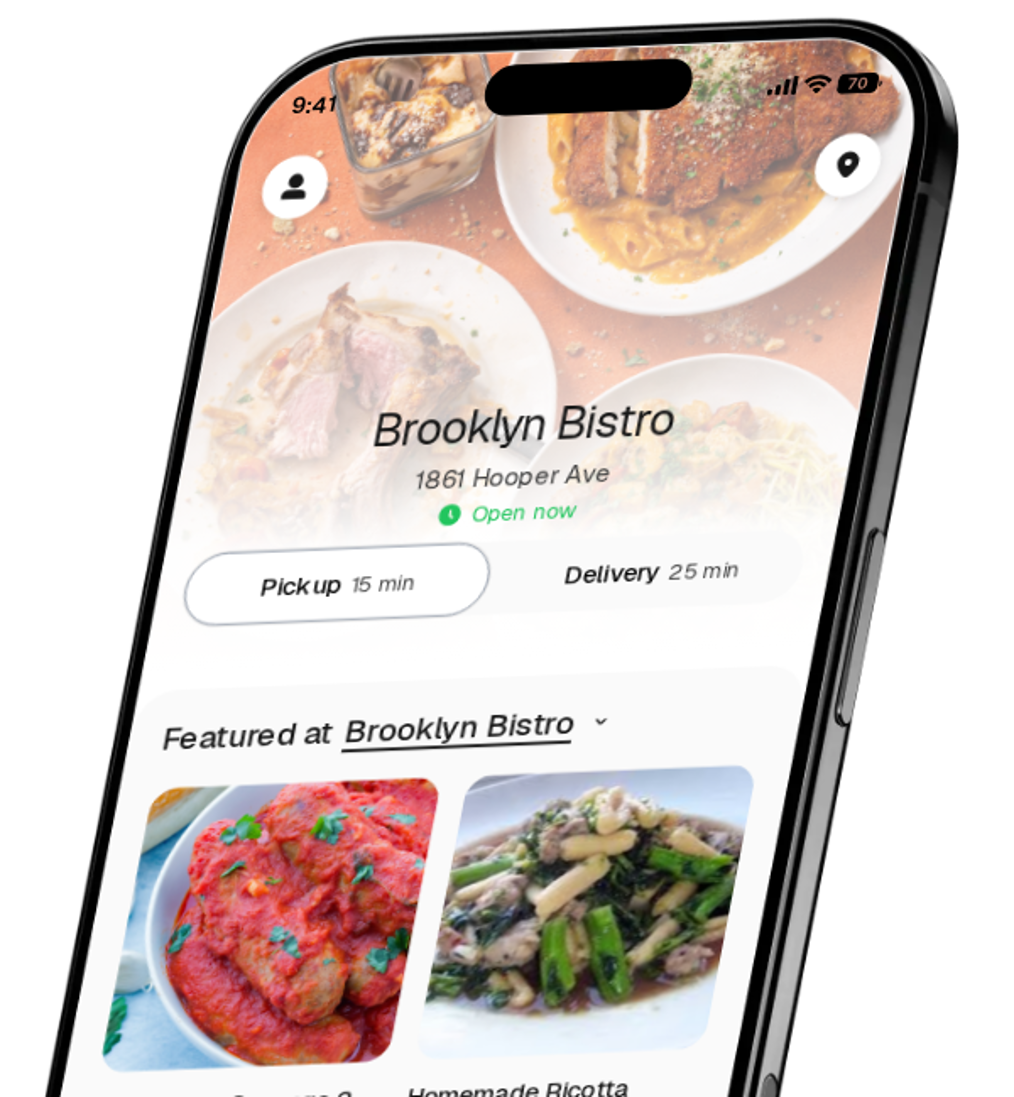 Brooklyn Bistro app preview
