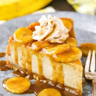 Banana's Fosters Cheesecake