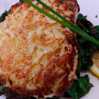 Potato Encrusted Wild Atlantic Salmon