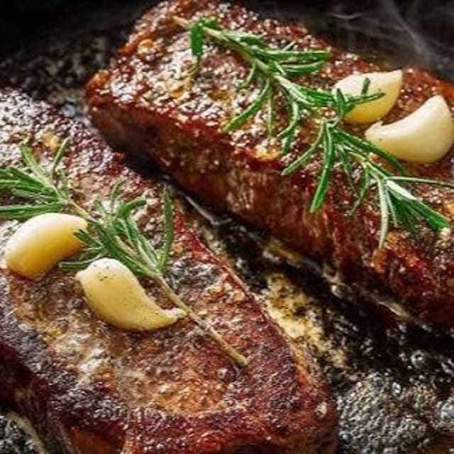 Grass Fed Angus NY Strip.