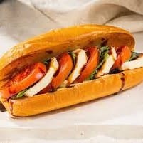 Fresh & Classic Caprese Sandwich.