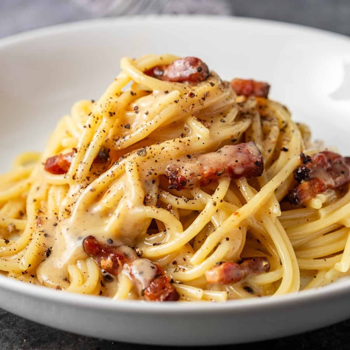 Spaghetti Carbonara.