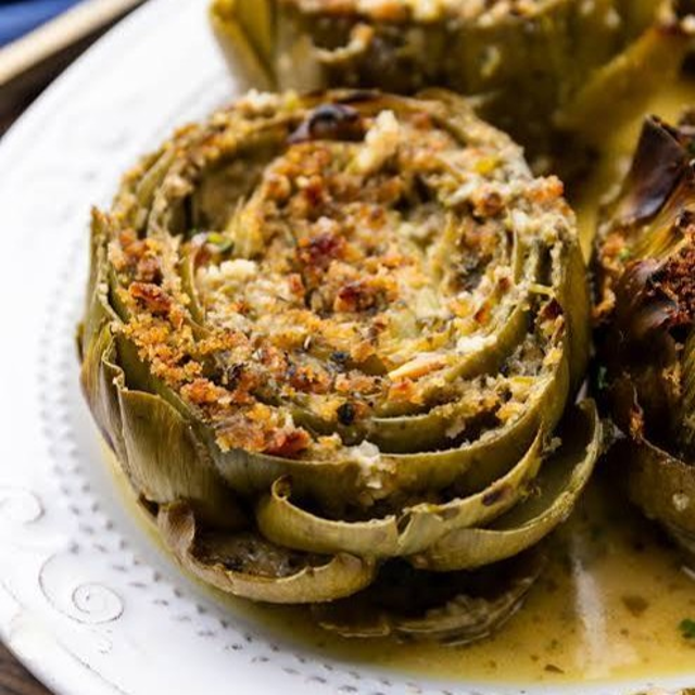 Stuffed Artichoke.