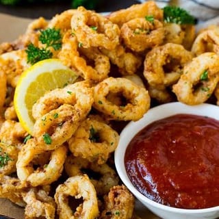 Fried Calamari Marinara