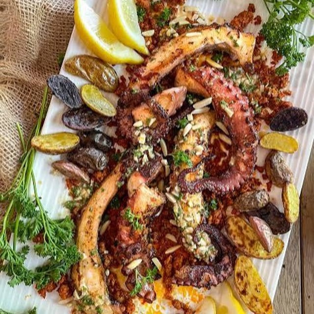 Roasted Octopus.