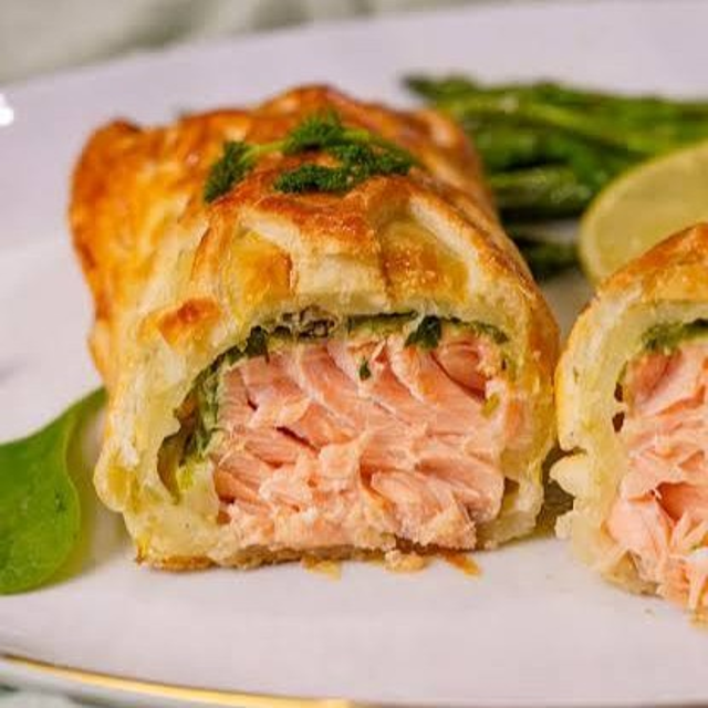 Salmon en Croûte.