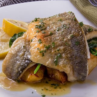 Grilled Swordfish Livornese