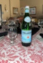 San Pellegrino Sparkling Water.