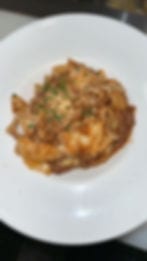 Pappardelle with Braised Short Rib Ragu.