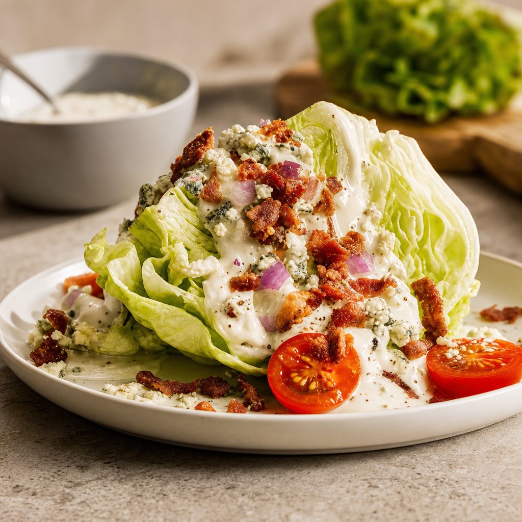 Iceberg Wedge Salad.