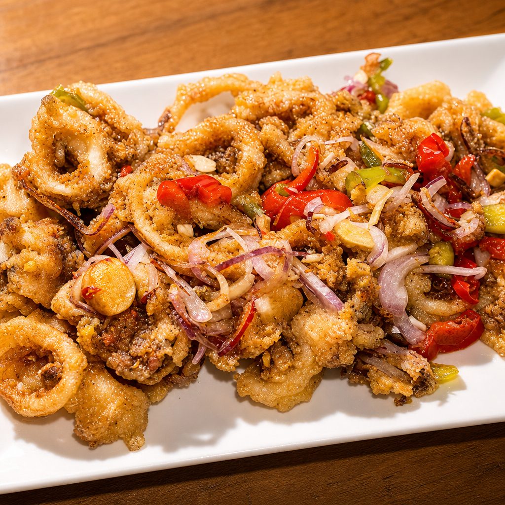 Crispy Fried Calamari.
