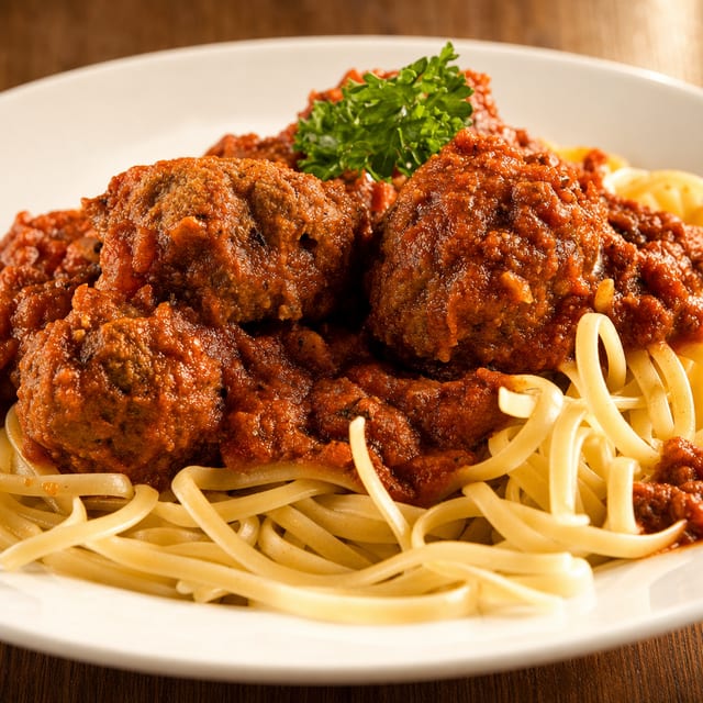 Spaghetti & Meatballs.