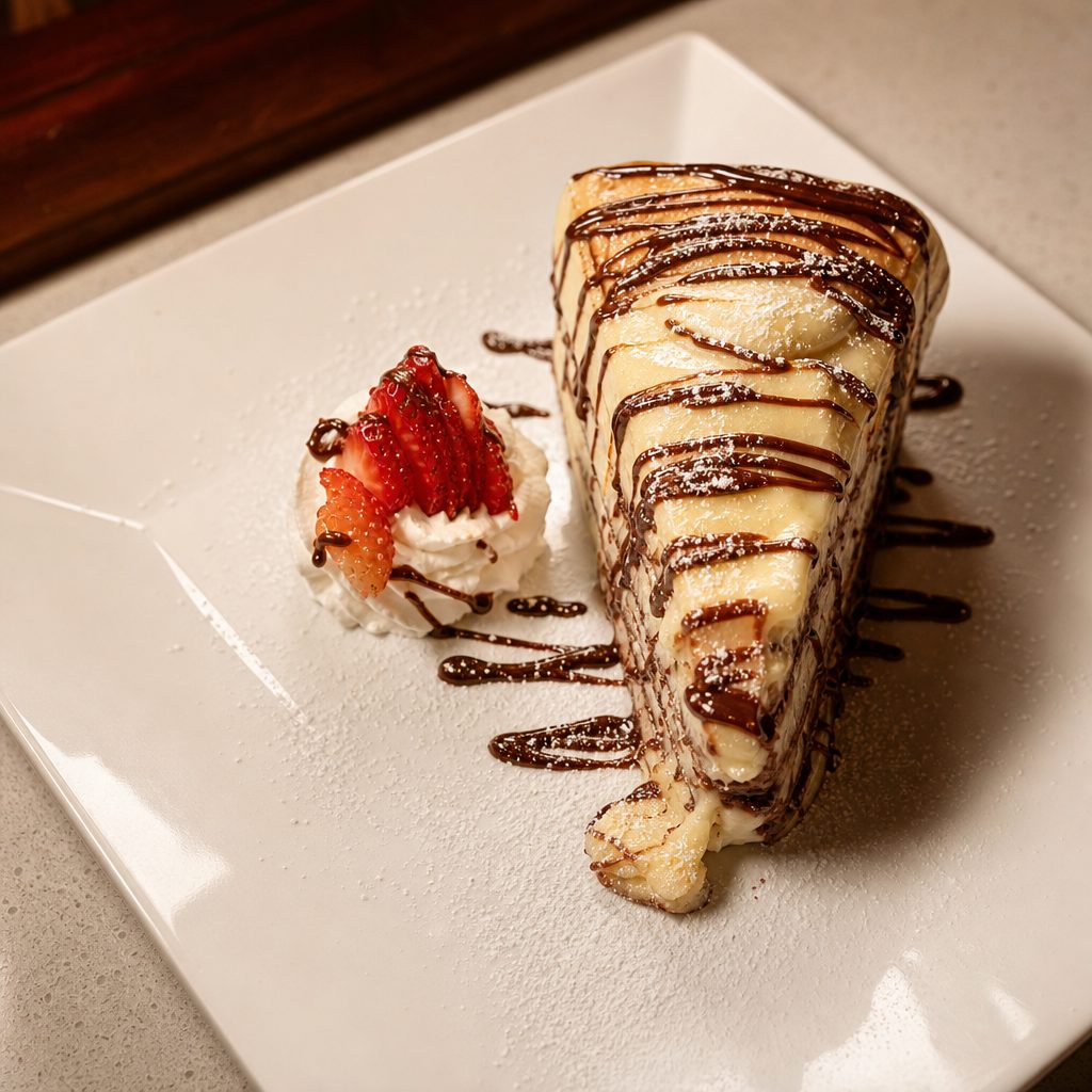 Cannoli Cheesecake.