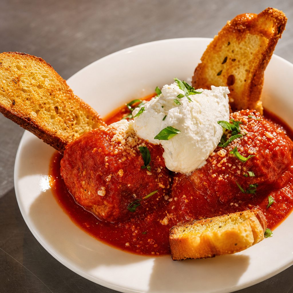 Nonna's Meatballs.