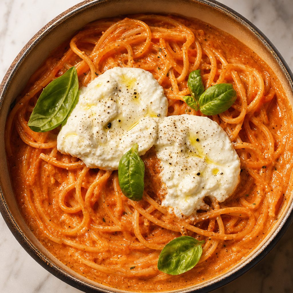 Bucatini Burrata.