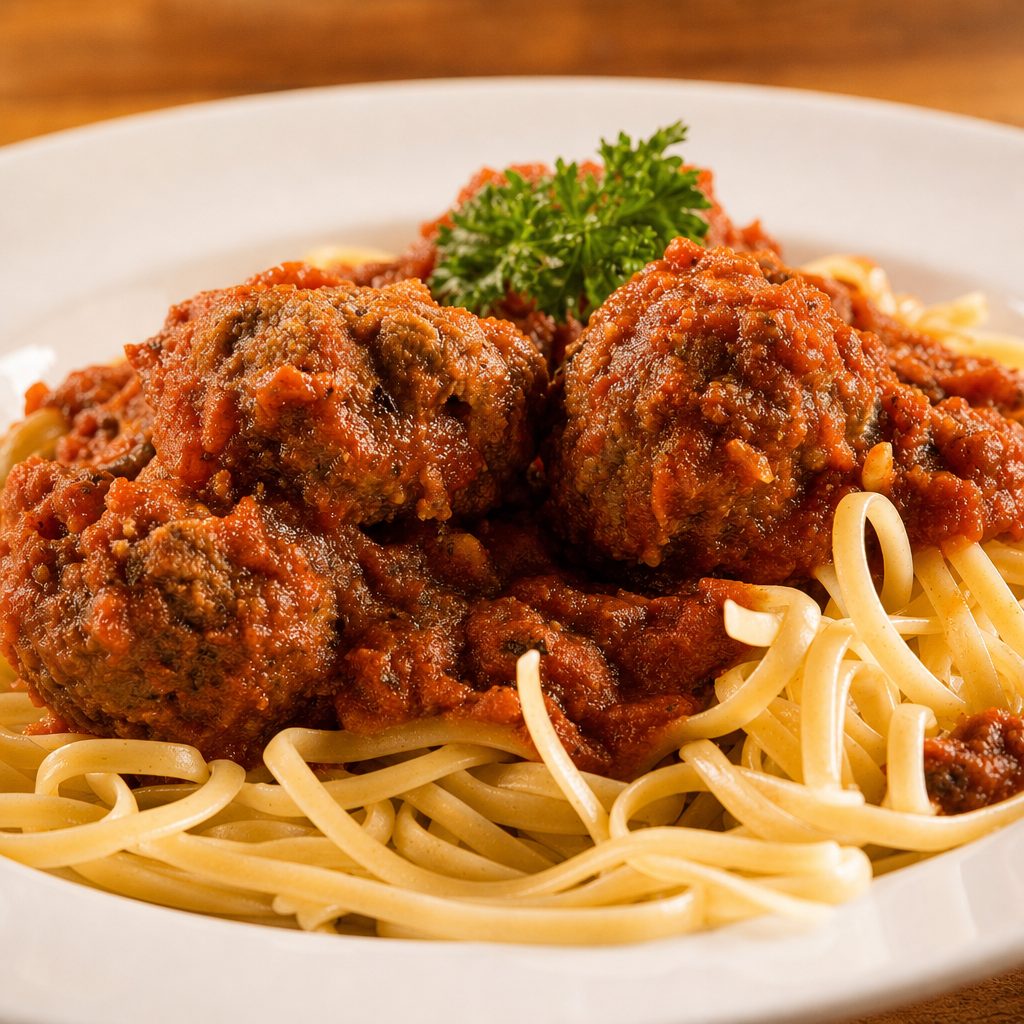 Spaghetti & Meatballs.