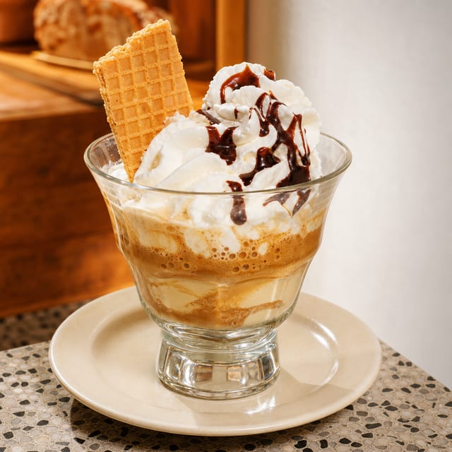 Caffe Affogato.
