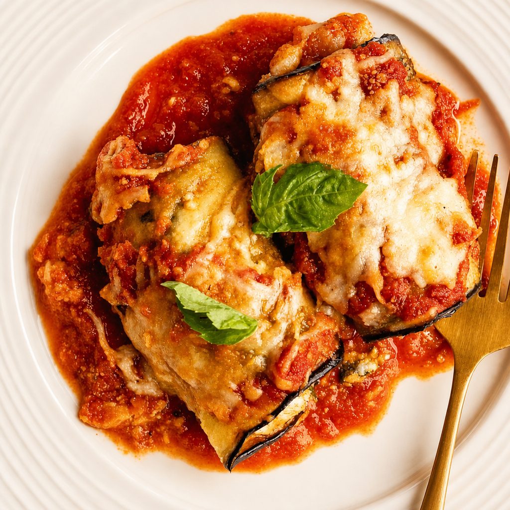 Eggplant Rolletini.