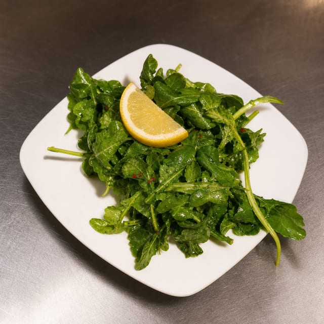Sautéed Spinach.