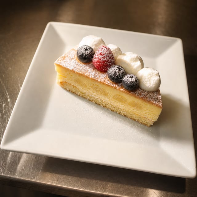 Creme Brûlée Cheesecake.