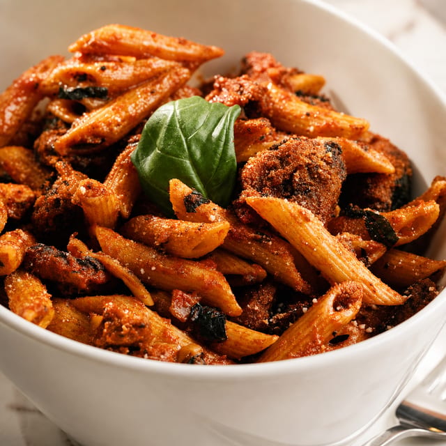 Penne Arrabbiata.